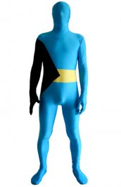 Drapeau des Bahamas lycra seconde peau