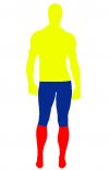 Drapeau du Columbia élasthanne lycra seconde peau