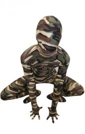 Commando de camouflage déguisement seconde peau
