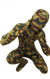 Camouflage vert brun élasthanne lycra seconde peau