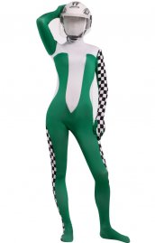 Vert Racing déguisement seconde peau