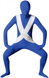 Drapeau de l'Ecosse Flag zentai morph suit