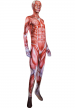 Muscle imprimé déguisement seconde peau L'attaque des Titans costume