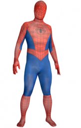 Haut de gamme Spider-Man imprimé élasthanne lycra zentai costume seconde peau