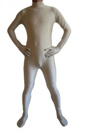 Carnation spandex lycra Catsuit (Sans la cagoule ni des gants)