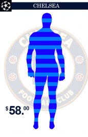 Combi intégrale l'équipe du Chelsea zentai