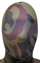 Camo seconde peau cagoule vert d'armée noir brun Camo seconde peau cagoule vert d'armée noir brun