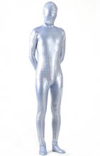 Laser brillant morph coloré effet métallique déguisement seconde peau